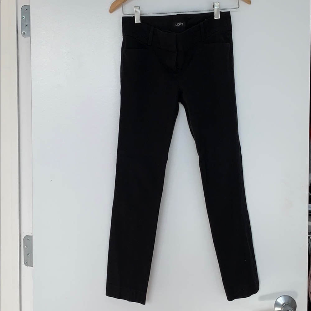 LOFT Skinny Leg Work Pants